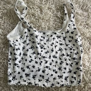 floral tank top